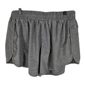 PULIOU WOMEN'S ACTIVE 3" RUNNING SHORTS WITH INNER LINER SIZE XL